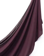Luxury Chiffon Hijab Plum
